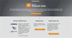 Desktop Screenshot of cayuse424.com