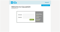 Desktop Screenshot of kumc.cayuse424.com