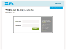 Tablet Screenshot of kumc.cayuse424.com